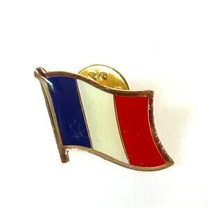 French Flag Lapel Pin